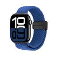 Cinturino in nylon intrecciato con chiusura magnetica per Apple Watch - 49mm/46mm/45mm/44mm - Blu