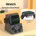 Supporto di ricarica in silicone per Apple Watch in stile console di gioco