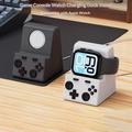 Supporto di ricarica in silicone per Apple Watch in stile console di gioco - Grigio chiaro
