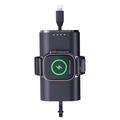 Power Bank per Apple Watch da 5000mAh - Caricabatterie wireless magnetico - Nero