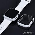 Custodia in Plastica con Pellicola Salvaschermo per Apple Watch SE (2022)/SE/6/5/4 - 40mm - Bianca