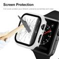 Custodia in Plastica con Pellicola Salvaschermo per Apple Watch SE (2022)/SE/6/5/4 - 40mm - Bianca