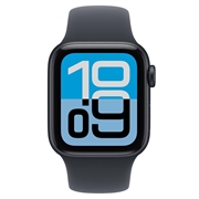 Apple Watch SE 3 (2025) GPS MEHC4 - Alluminio, cinturino Sport, M/L, 40mm - Mezzanotte