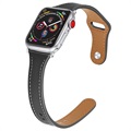 Dux Ducis Apple Watch Series 5/4/3/2/1 Leather Strap - 42mm, 44mm - Black