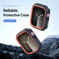 Custodia Apple Watch Series 11/10 Dux Ducis Bamo - 46mm - Arancione / Blu scuro