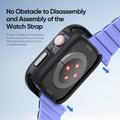 Custodia Apple Watch Series 11/10 Dux Ducis Bamo - 46mm - Arancione / Blu scuro