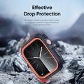 Custodia Apple Watch Series 11/10 Dux Ducis Bamo - 46mm - Arancione / Blu scuro