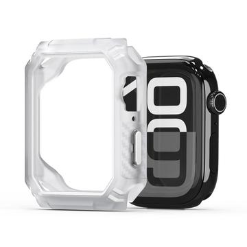 Custodia a prova di caduta Apple Watch Series 10 Dux Ducis Damo - 42mm - Bianco traslucido