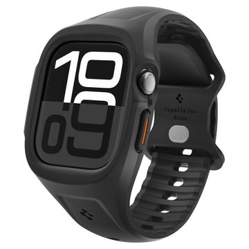 Apple Watch Series 10 Spigen Liquid Air Pro con cinturino - 46mm - Nero opaco