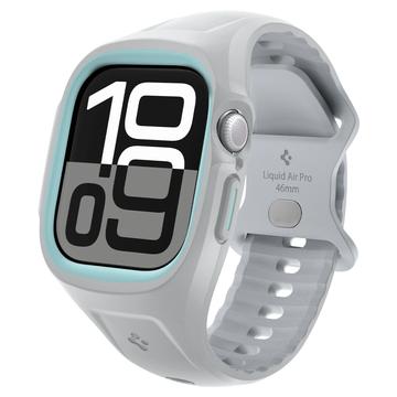 Apple Watch Series 10 Spigen Liquid Air Pro con cinturino - 46mm - Grigio
