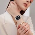 Cinturino sottile in pelle per Apple Watch Serie 11/10/9/8/SE 3/SE (2022)/7/SE/6/5/4/3/2/1 - 42mm/41mm/40mm/38mm - Beige
