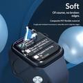 Protezione per lo schermo Apple Watch Serie 11/10 con kit di installazione antipolvere - 46mm - Bordi neri