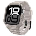 Apple Watch Series 11/10 Custodia Spigen Rugged Armor Pro V2 in TPU - 46mm - Beige sabbia