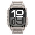 Apple Watch Series 11/10 Custodia Spigen Rugged Armor Pro V2 in TPU - 46mm - Beige sabbia