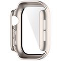 Custodia in Plastica con Pellicola Salvaschermo per Apple Watch Series 12 - 47mm - Rosa Oro