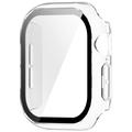 Custodia in Plastica con Pellicola Salvaschermo per Apple Watch Series 12 - 47mm - Chiara