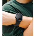Custodia Ringke Slim per Apple Watch Series 12 - 42mm - 2 pz. - Trasparente & Nera