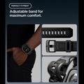 Custodia in TPU Spigen Rugged Armor Pro per Apple Watch Series 12 - 42mm - Nera