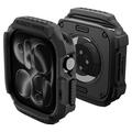 Custodia in TPU Spigen Rugged Armor per Apple Watch Series 12 - 42mm - Nera