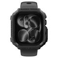 Custodia in TPU Spigen Rugged Armor per Apple Watch Series 12 - 42mm - Nera
