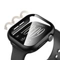 Apple Watch Series 12 Tech-Protect Defense360 Custodia con protezione dello schermo - 46mm - 2 pezzi - Nero / Trasparente
