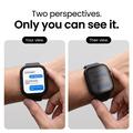 Custodia Tech-Protect Defense360 per Apple Watch Serie 12 con protezione per la privacy e pellicola protettiva per lo schermo - 46mm - Nero