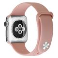 Cinturino in silicone morbido Apple Watch Series SE (2023)/10/9/8/SE (2022)/7/SE/6/5/4/3/2/1 - 42mm/41mm/40mm/38mm - Rosa