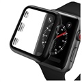 Proteggi Schermo in Vetro Temperato per Apple Watch Series 5/4 - 44mm - Nero