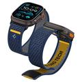 Apple Watch Series Ultra 3/2/Ultra/11/10/9/8/7/6/SE 3/(2022)/SE Spigen Athlex Air Strap - 49mm/46mm/45mm/44mm - Marina attiva