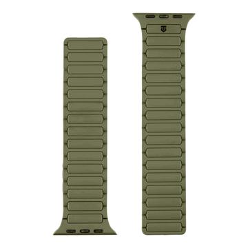 Cinturino Tactical MagBand per Apple Watch Series Ultra 2/Ultra/10/9/8/SE (2022)/7/SE/6/5/4/3/2/1 - 49mm/46mm/45mm/44mm/42mm - Verde Foresta