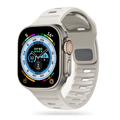 Apple Watch Series Ultra 2/Ultra/9/8/SE (2022)/7/SE/6/5/4/3/2/1 Cinturino in silicone Tech-Protect IconBand Line - 49mm/45mm/44mm/42mm - Starlight