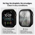 Apple Watch Ultra 1/2/3/4  Tech-Protect Defense360 Custodia con protezione dello schermo - 49mm - 2 pezzi - Titanio / Trasparente