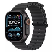 Apple Watch Ultra 2 LTE MX4P3DH/A - Titanio, banda nera Ocean, 49mm - Nero