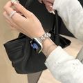 Cinturino in rame di lusso per Apple Watch Ultra 3/2/Ultra/11/10/9/8/7/6/5/4/3/2/1/SE (2025/2022/2020) - Argento