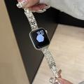 Apple Watch Ultra 3/2/Ultra/11/10/9/8/7/6/5/4/3/2/1/SE 2025/2022/2020 - Cinturino di lusso in rame - Luce stellare
