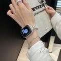 Apple Watch Ultra 3/2/Ultra/11/10/9/8/7/6/5/4/3/2/1/SE 2025/2022/2020 - Cinturino di lusso in rame - Luce stellare