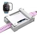 Protezione per lo schermo Apple Watch Ultra/Ultra 2/Ultra 3 con kit di installazione antipolvere - 49mm - Bordi neri