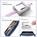 Protezione per lo schermo Apple Watch Ultra/Ultra 2/Ultra 3 con kit di installazione antipolvere - 49mm - Bordi neri