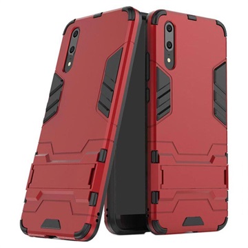 Custodia Ibrida Armor per Huawei P20 - Rossa