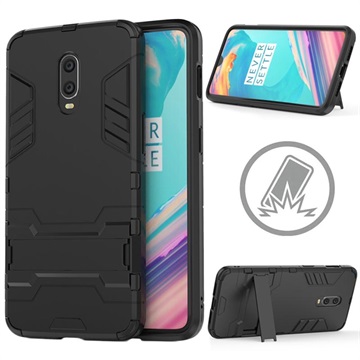 Custodia Ibrida Armor per OnePlus 6T - Nera