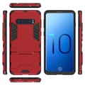 Cover Ibrida Armor per Samsung Galaxy S10 - Rossa