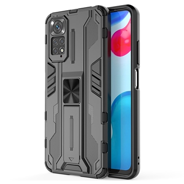 Custodia Ibrida con Cavalletto Armor Series per Xiaomi Redmi Note 11/11S - Nera