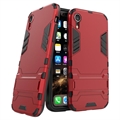 Custodia Ibrida Armor Series con Supporto per iPhone XR - Rossa
