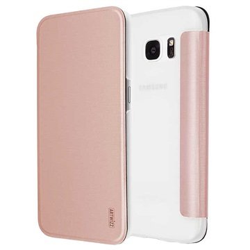 galaxy s7 custodia portafoglio oro rosa galaxy s7 custodia portafoglio oro rosa