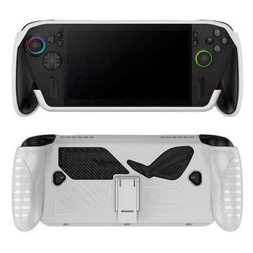 Asus ROG Xbox Ally X (2025)/Ally (2025) Custodia in TPU con supporto per il calcio - Bianco