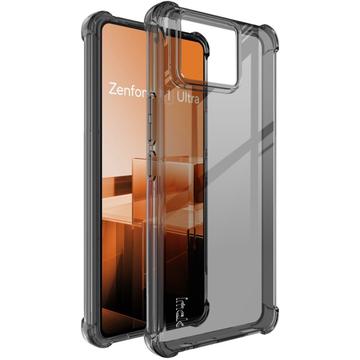 Custodia in TPU Imak Drop-Proof per Asus Zenfone 11 Ultra - Nero Trasparente