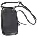Borsa per cellulare Audi A6 in pelle sintetica D2 - Nera