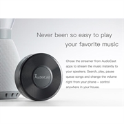 Adattatore WiFi AudioCast M5 per altoparlanti - AirPlay, DLNA, Spotify - Nero
