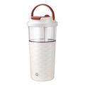 Tazza elettrica con miscelatore automatico / Tazza da viaggio da 500ml - Bianca
