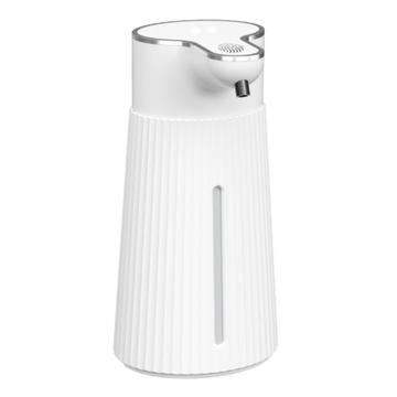 Distributore automatico di sapone liquido con sensore per bagno/cucina - 400ml - Bianco